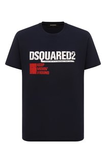 Хлопковая футболка Dsquared2