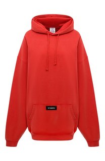 Хлопковое худи VETEMENTS