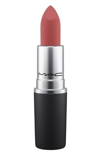 Губная помада Powder Kiss Lipstick, оттенок Brickthrough (3g) MAC