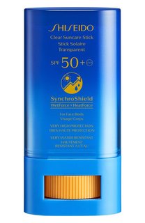 Прозрачный солнцезащитный стик SPF50+ (20g) Shiseido