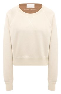 Свитшот из шерсти и шелка Cosy Sunday