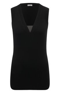 Хлопковый топ Brunello Cucinelli