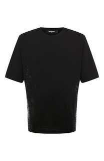 Хлопковая футболка Dsquared2