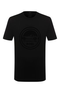 Хлопковая футболка BOSS x Porsche BOSS