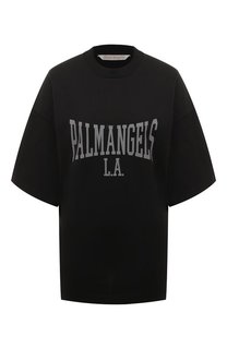 Хлопковая футболка Palm Angels