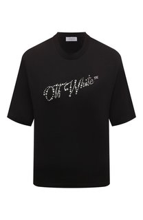 Хлопковая футболка Off-White