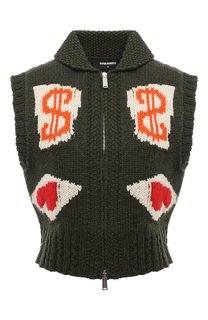 Шерстяной жилет Dsquared2