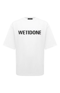 Хлопковая футболка We11done