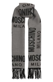 Шерстяной шарф Moschino