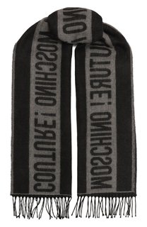 Шарф из шерсти и вискозы Moschino