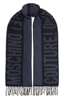 Шарф из шерсти и вискозы Moschino