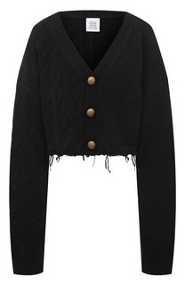 Шерстяной кардиган VETEMENTS