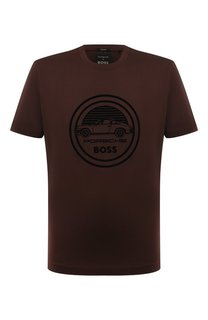 Хлопковая футболка BOSS x Porsche BOSS