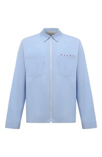 Хлопковая рубашка Marni