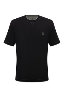 Хлопковая футболка Brunello Cucinelli