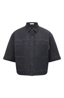 Джинсовая рубашка Brunello Cucinelli