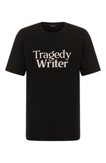 Хлопковая футболка Tee Library