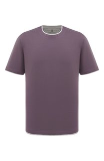 Хлопковая футболка Brunello Cucinelli