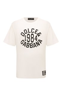 Хлопковая футболка Dolce & Gabbana