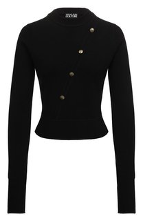 Пуловер из вискозы Versace Jeans Couture