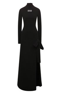 Хлопковое платье Versace Jeans Couture