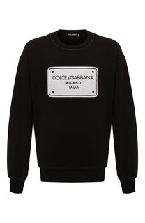 Хлопковый свитшот Dolce & Gabbana