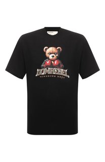 Хлопковая футболка DOMREBEL