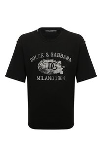 Хлопковая футболка Dolce & Gabbana