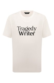 Хлопковая футболка Tee Library
