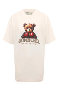 Хлопковая футболка DOMREBEL