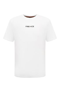 Хлопковая футболка Bogner Fire+Ice