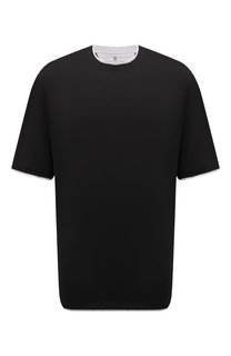 Хлопковая футболка Brunello Cucinelli
