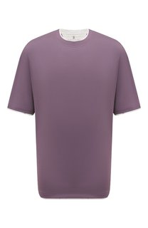 Хлопковая футболка Brunello Cucinelli