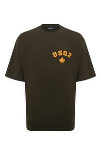 Хлопковая футболка Dsquared2