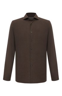Хлопковая сорочка Corneliani