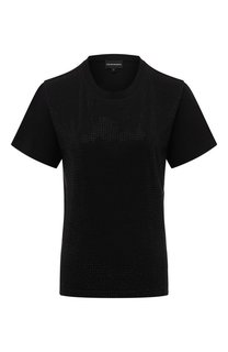 Хлопковая футболка Emporio Armani