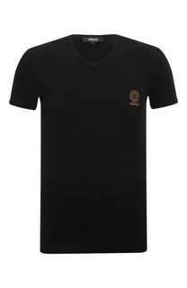 Хлопковая футболка Versace