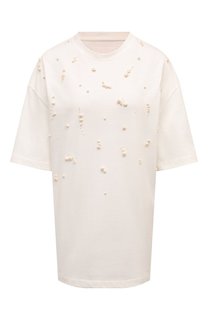 Хлопковая футболка Jil Sander