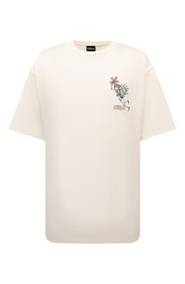 Хлопковая футболка Comme des Fuckdown