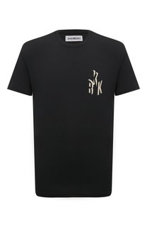 Хлопковая футболка Dirk Bikkembergs