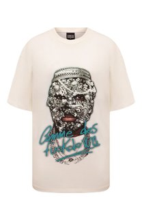 Хлопковая футболка Comme des Fuckdown