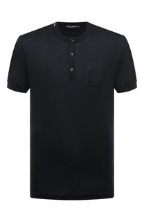 Шелковая футболка Dolce & Gabbana