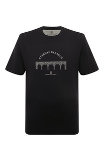 Хлопковая футболка Brunello Cucinelli