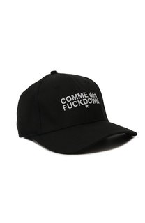 Хлопковая бейсболка Comme des Fuckdown