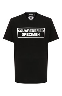 Хлопковая футболка Dsquared2