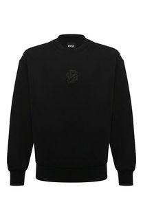 Хлопковый свитшот BOSS
