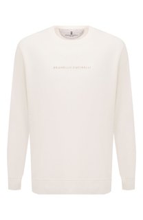 Хлопковый свитшот Brunello Cucinelli