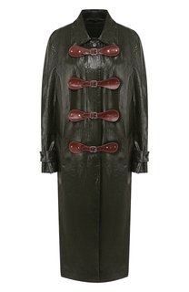 Кожаное пальто Bottega Veneta