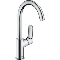 Смеситель для раковины Hansgrohe Logis с донным клапаном, хром (71130000)