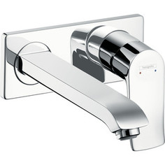 Смеситель для раковины Hansgrohe Metris для механизма 13622180, хром (31086000)